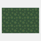 Earth Mandala Wrapping Paper Set Geschenkpapier Set (Vorderseite 3)