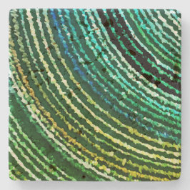 Earth Medley Stone Untersetzer - Grassland