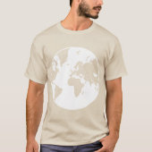 Earth/Men's American Apparel Fine Jersey V-neck T-Shirt (Vorderseite)