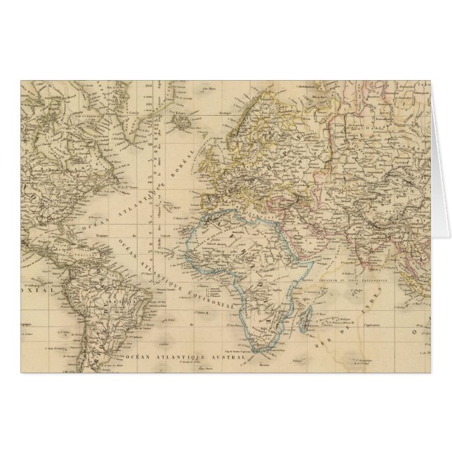 Earth Mercator proj (Vorderseite (Horizontal))