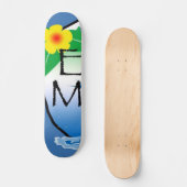 Earth Month Skateboard (Vorderseite)