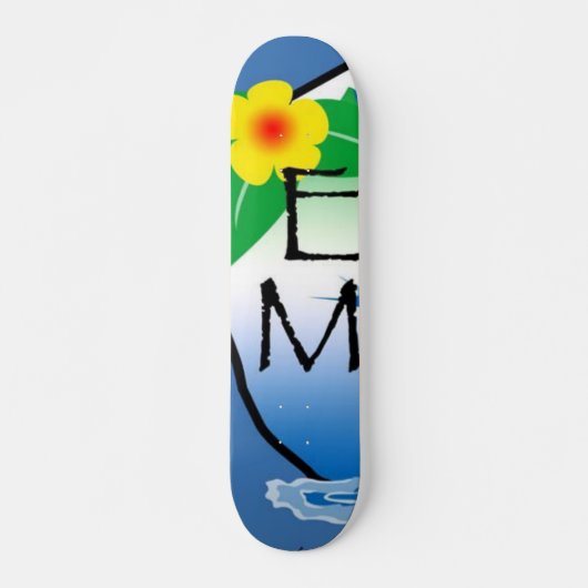Earth Month Skateboard (Vorne)