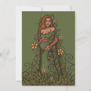 Earth Mother Goddess Druid Einladung