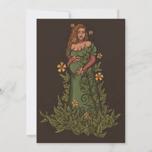 Earth Mother Goddess Druid Einladung