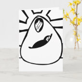 Earth Mother Karte (Gelbe Blume)