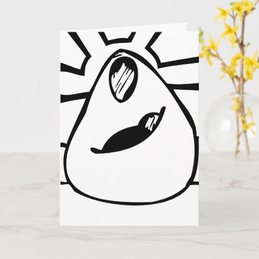 Earth Mother Karte (Gelbe Blume)