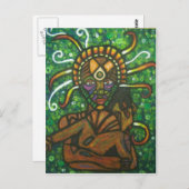 Earth Mother Postcard Postkarte (Vorne/Hinten)