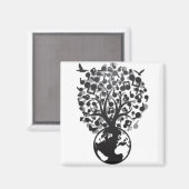 Earth_Music Magnet (Vorderseite/Rückseite)