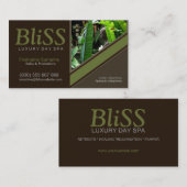 Earth Nature Wellness-Center Health Resort mit Fot Visitenkarte (Vorne/Hinten)