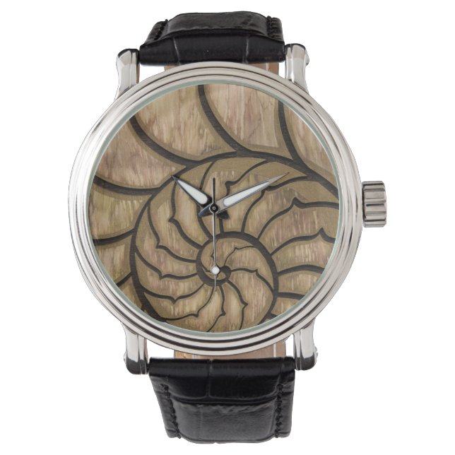 Earth Nautilus Armbanduhr (Vorderseite)