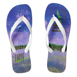 Earth Our Zuhause Blue Summer Sky Sky and Water Badesandalen