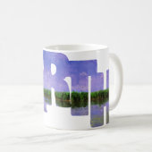 Earth Our Zuhause Blue Summer Sky Sky and Water Kaffeetasse (VorderseiteRechts)