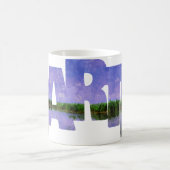Earth Our Zuhause Blue Summer Sky Sky and Water Kaffeetasse (Mittel)