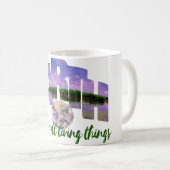 Earth Our Zuhause Blue Summer Sky Sky and Water Kaffeetasse (VorderseiteRechts)