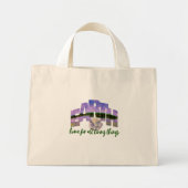 Earth Our Zuhause Blue Summer Sky Sky and Water Mini Stoffbeutel (Vorne)