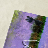 Earth Our Zuhause Blue Summer Sky Sky and Water Strandtuch (Beispiel)