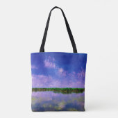 Earth Our Zuhause Blue Summer Sky Sky and Water Tasche (Rückseite)