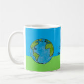 Earth Our Zuhause Sweet Zuhause Kaffeetasse (Links)