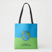 Earth Our Zuhause Sweet Zuhause Tasche (Vorderseite)