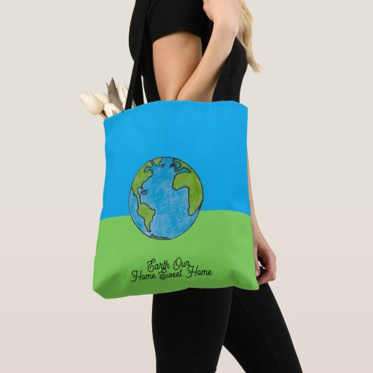 Earth Our Zuhause Sweet Zuhause Tasche (Von Nahem)