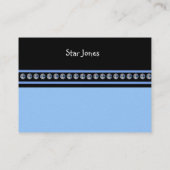 Earth OutSpace Planets Business Cards Visitenkarte (Rückseite)