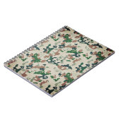 Earth Pixel Wald  Notizblock (Linke Seite)