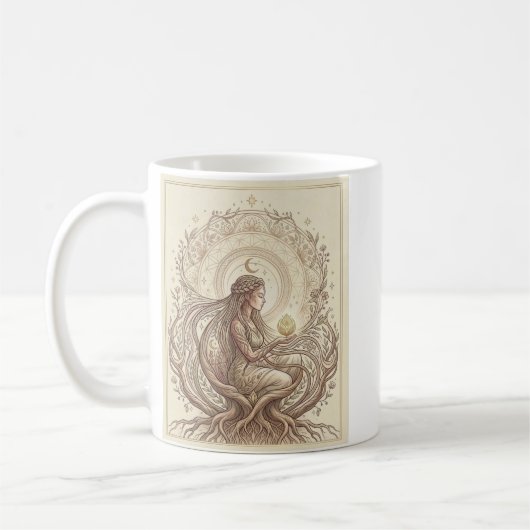 Earth Priestess Kaffeetasse (Links)