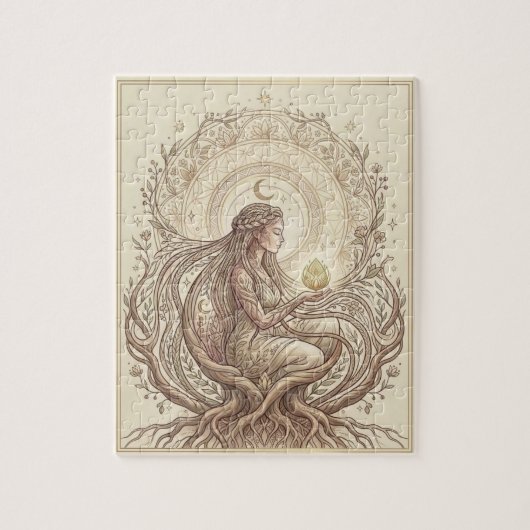 Earth Priestess Puzzle (Vertikal)