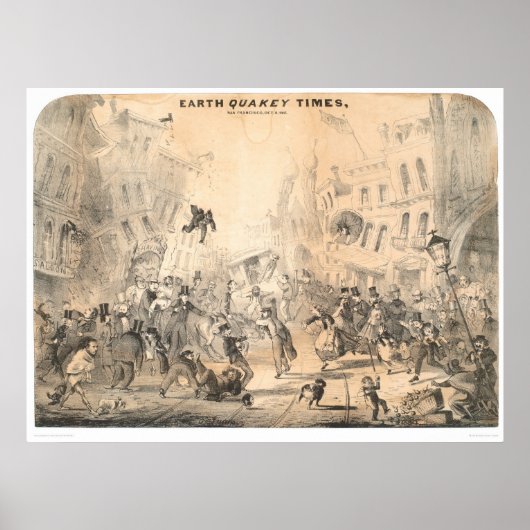 Earth Quakey Times (0785A) Poster (Vorne)