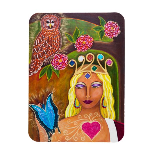 "Earth Queen" Magnet (Vertikal)