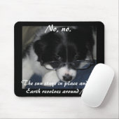 "Earth Revolves around ME" Mousepad (Mit Mouse)