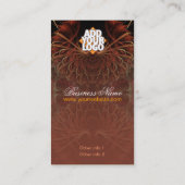 Earth Royale Business Card Visitenkarte (Rückseite)