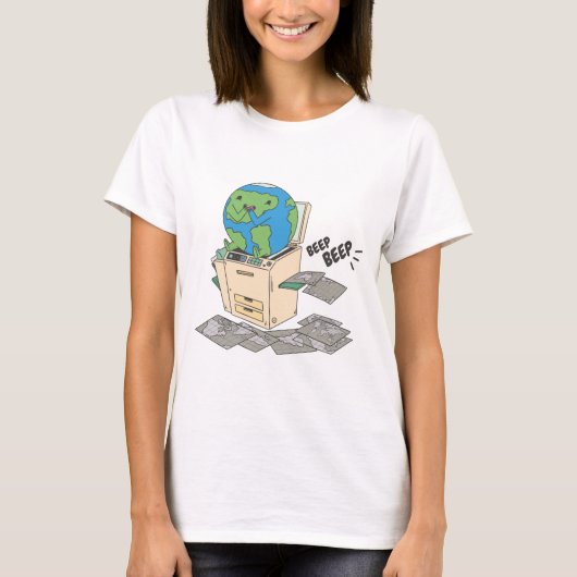 Earth Scanner Copy T-Shirt (Vorderseite)