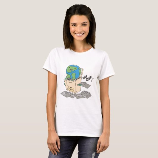 Earth Scanner Copy T-Shirt (Vorne ganz)