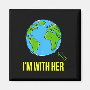 Earth Science Earth Day März Ich bin mit ihrem Kli Magnet