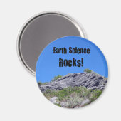 Earth Science Rocks! Magnet (Vorderseite/Rückseite)
