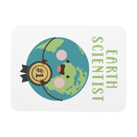 Earth Scientist Magnet (Horizontal)