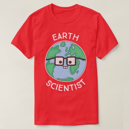 Earth Scientist T-Shirt (Design vorne)