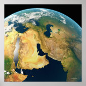 Earth Seen from Space Poster (Vorne)
