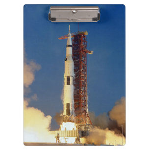 Earth Shakes as Saturn V Blazes Skyward to Moon Klemmbrett