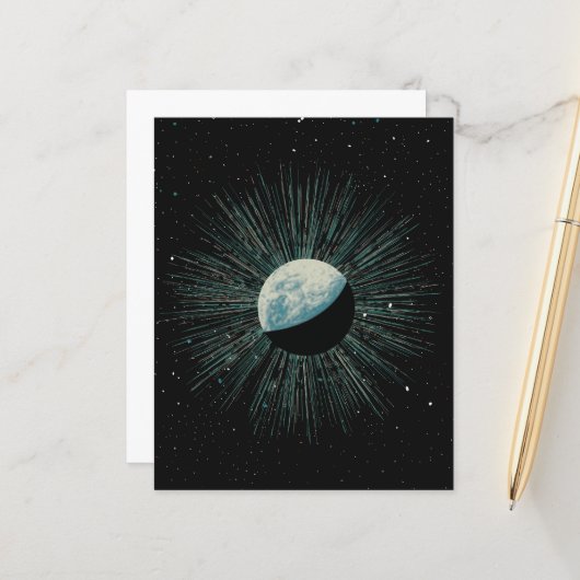 Earth Shine (Vorderseite/Rückseite Beispiel)