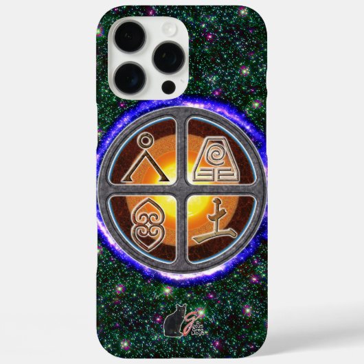 Earth Signs Case-Mate iPhone Pro Max Fall Hülle (Rückseite)