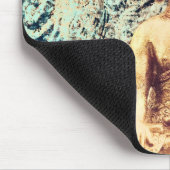 Earth Sitting Buddha Elegant Zen-Erleuchtung Mousepad (Ecke)