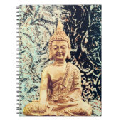 Earth Sitting Buddha Elegant Zen-Erleuchtung Notizblock (Vorderseite)