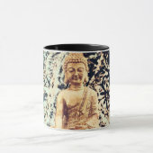 Earth Sitting Buddha Elegant Zen-Erleuchtung Tasse (Zentrum)