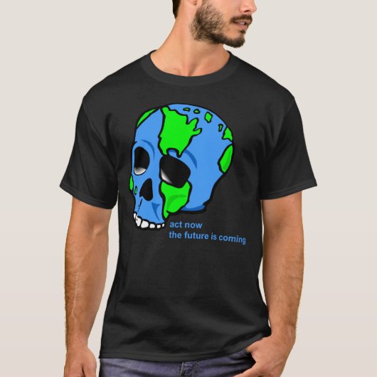 Earth Skull T-Shirt (Vorderseite)