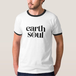 Earth Soul Minimalist Aesthetic Typography Graphic T-Shirt