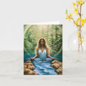 Earth Spirit GAIA Karte (Gelbe Blume)