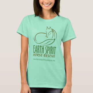 Earth Spirit Horse Rescue Inc. T - Shirt (2 Tone)1