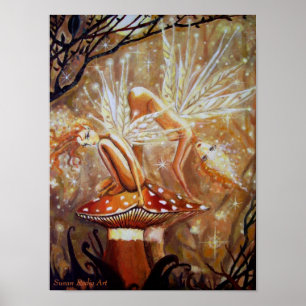 Earth Sprites Art Print Poster